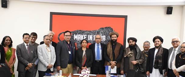 IndIa and afghanIstan dIscuss  strengthenIng cooperatIon In  the textIle sector